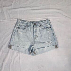 American Eagle Outfitters Light Wash Jean Shorts